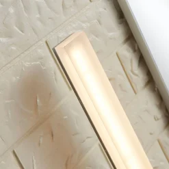 Lucande LED-vegglampe til bad Julie, 32 cm høy, krom, IP44| Led-Innendørs|Vegglamper