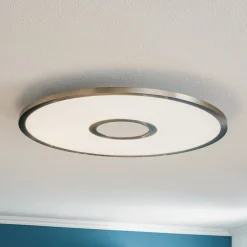 Lucande Linema LED-taklampe, RGB, rund| Led-Innendørs|Taklamper