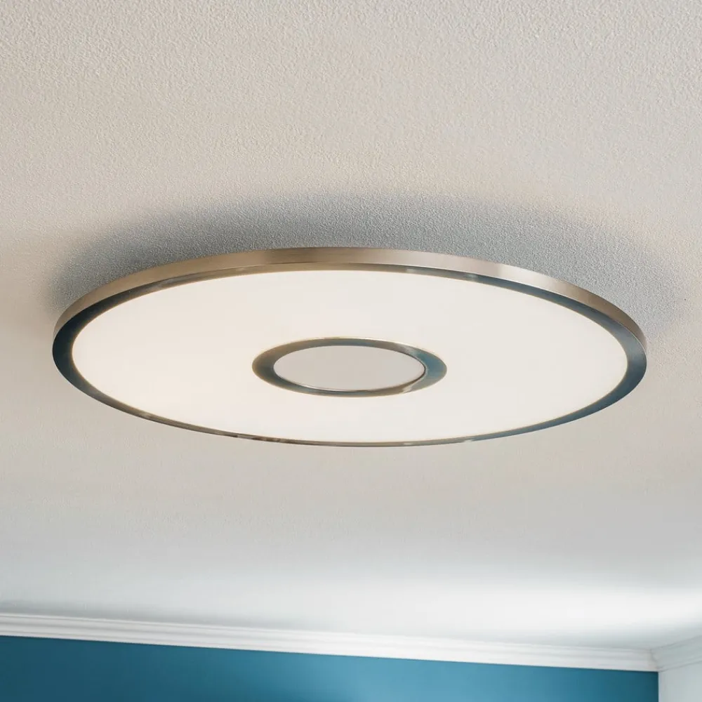 Lucande Linema LED-taklampe, RGB, rund| Led-Innendørs|Taklamper