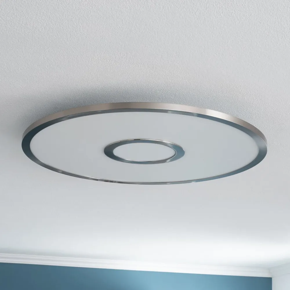 Lucande Linema LED-taklampe, RGB, rund| Led-Innendørs|Taklamper