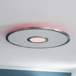 Lucande Linema LED-taklampe, RGB, rund| Led-Innendørs|Taklamper