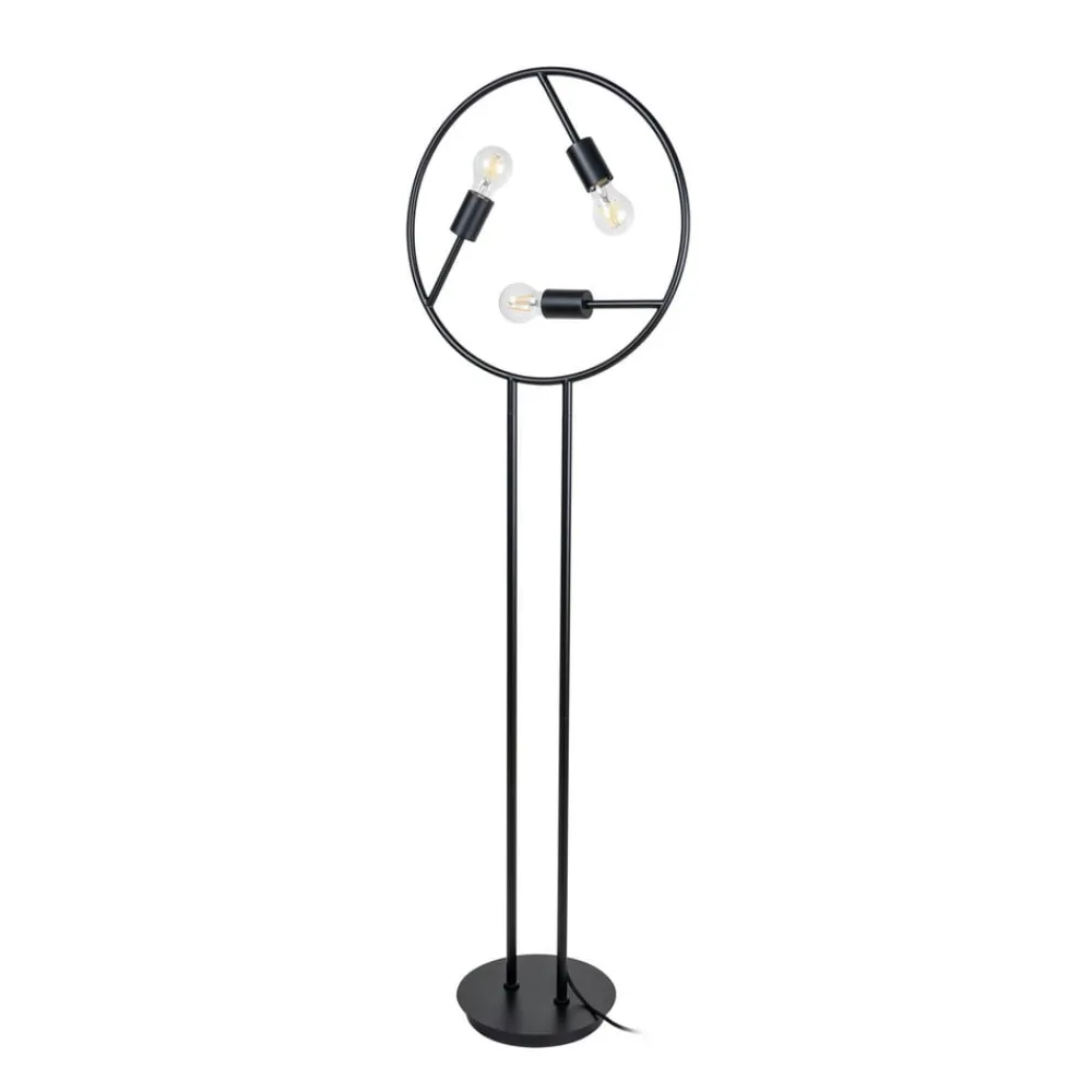 Lucande Linnard gulvlampe av jern, 3 lyskilder| Gulvlamper