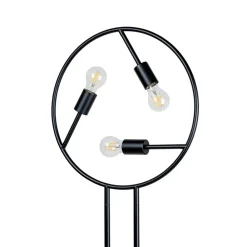 Lucande Linnard gulvlampe av jern, 3 lyskilder| Gulvlamper