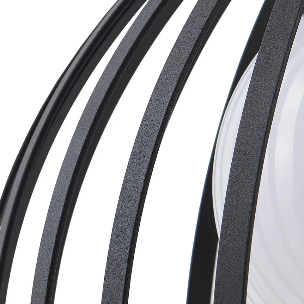 Lucande Marrin utendørs pendellampe, svart, metall, Ø 31 cm| Pendellamper Utendørs|Terrassebelysning