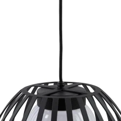 Lucande Marrin utendørs pendellampe, svart, metall, Ø 31 cm| Pendellamper Utendørs|Terrassebelysning