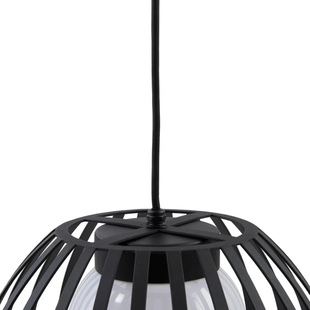 Lucande Marrin utendørs pendellampe, svart, metall, Ø 31 cm| Pendellamper Utendørs|Terrassebelysning