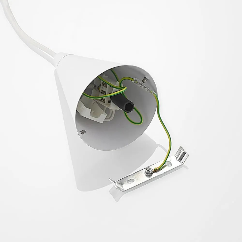 Lucande Naoh hengelampe, 1 lyskilde, hvit| Pendellamper