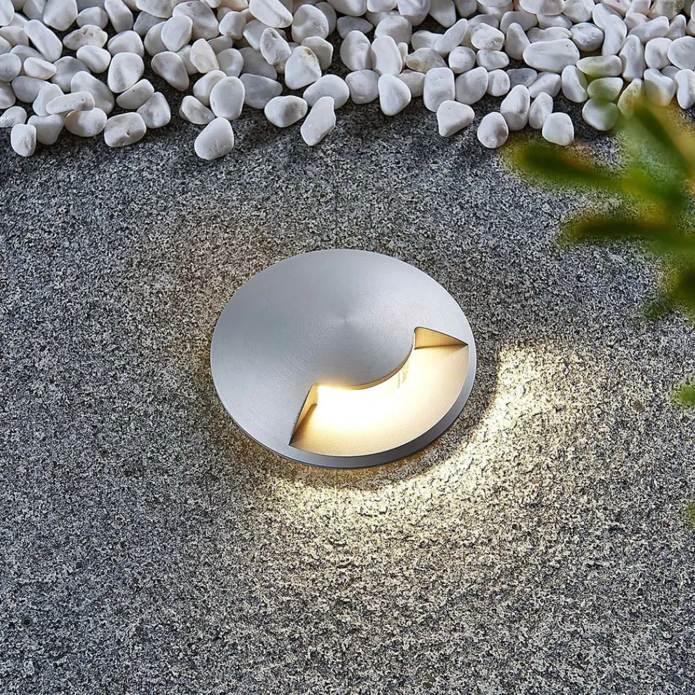 Lucande nedfelt lampe Milara, 1 lysutgang, GU10| Terrassebelysning|Nedfelt Utebelysning