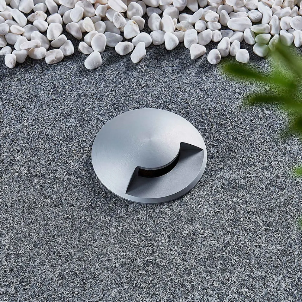 Lucande nedfelt lampe Milara, 1 lysutgang, GU10| Terrassebelysning|Nedfelt Utebelysning