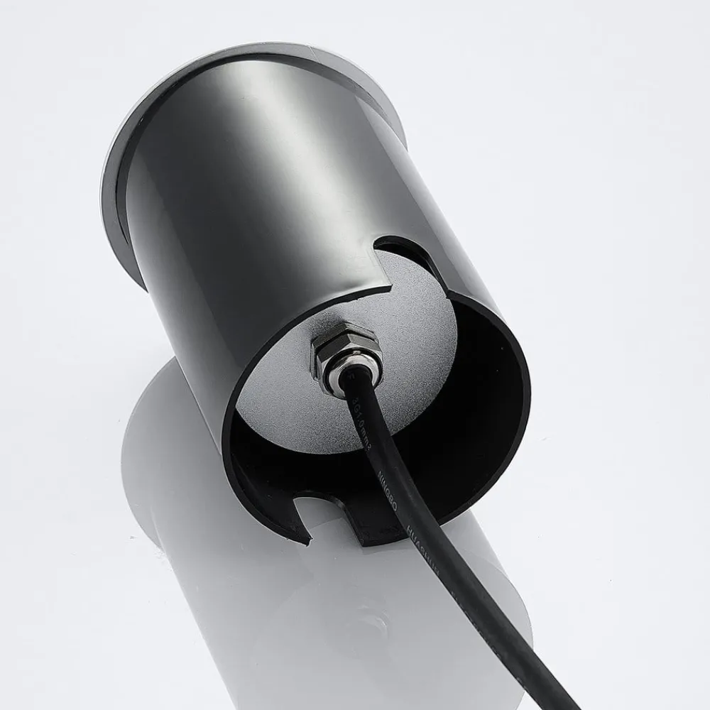 Lucande nedfelt lampe Milara, 1 lysutgang, GU10| Terrassebelysning|Nedfelt Utebelysning