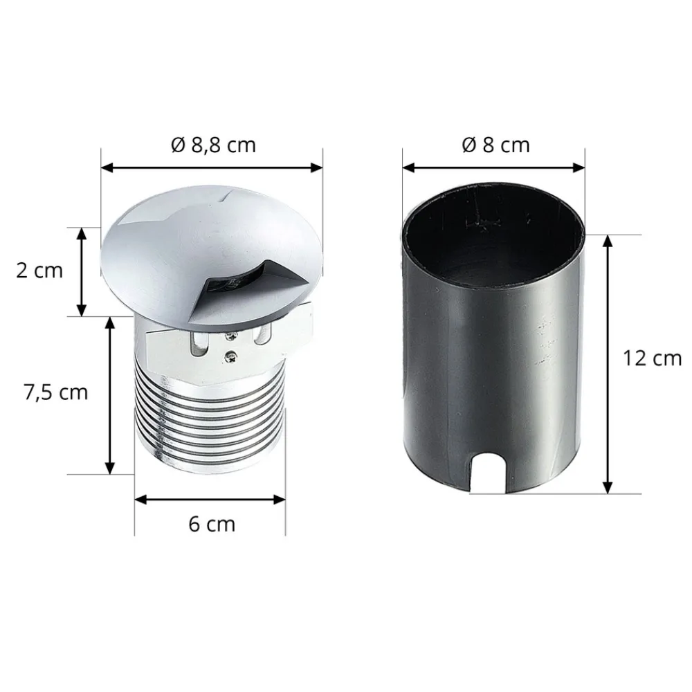 Lucande nedfelt lampe Milara, 2 lysutganger, GU10 Outlet