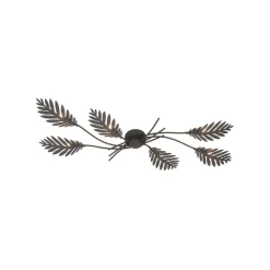 Lucande Nelian taklampe med plantedekor, G9| Vegglamper