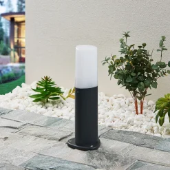 Lucande Obbie sokkellampe, høyde 30 cm Clearance