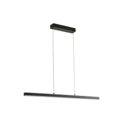 Lucande Pendolo LED-hengelampe, svart, aluminium, 120 cm| Led-Innendørs|Pendellamper