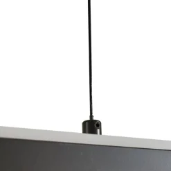 Lucande Pendolo LED-hengelampe, svart, aluminium, 120 cm| Led-Innendørs|Pendellamper