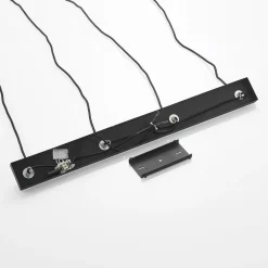 Lucande Phina hengelampe i svart, 4 lyskilder| Pendellamper