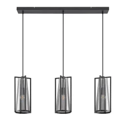 Lucande Rufina pendellampe, 3 lyskilder, langstrakt| Pendellamper
