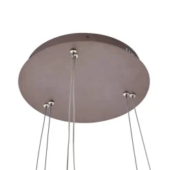 Lucande Smart LED-pendel Yonam, kaffe, 2-lys, Tuya Best