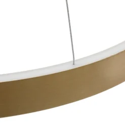 Lucande Smart LED-pendellampe Yonam, gull, 1-lys, Tuya Outlet