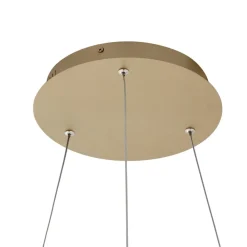 Lucande Smart LED-pendellampe Yonam, gull, 1-lys, Tuya Outlet