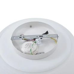 Lucande Smart LED-taklampe Bolti, hvit, RGBW, CCT, Tuya| Smarthus Belysning