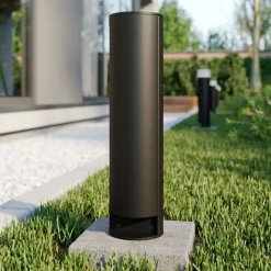 Lucande stikkontaktsøyle Corban, dør, 2 stikkontakter, IP44| Tilbehør|Strømsøyler