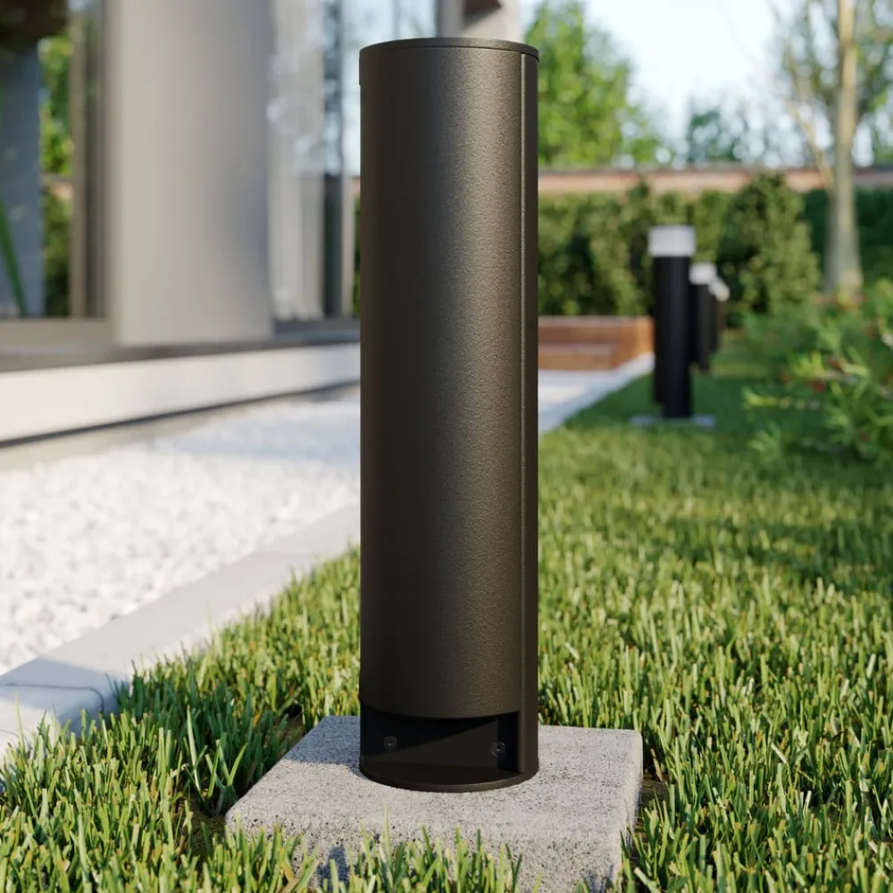 Lucande stikkontaktsøyle Corban, dør, 2 stikkontakter, IP44| Tilbehør|Strømsøyler