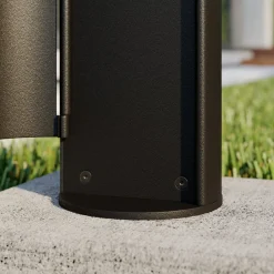 Lucande stikkontaktsøyle Corban, dør, 2 stikkontakter, IP44| Tilbehør|Strømsøyler