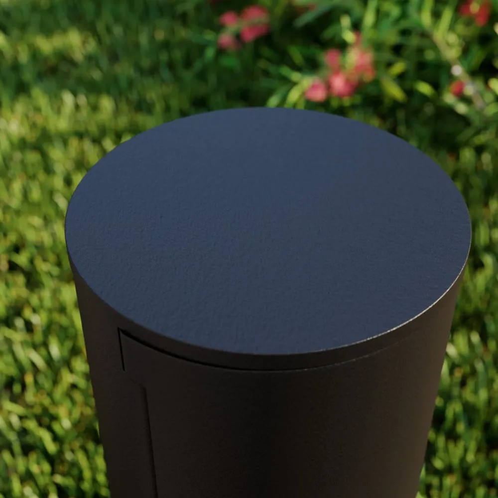 Lucande stikkontaktsøyle Corban, dør, 2 stikkontakter, IP44| Tilbehør|Strømsøyler