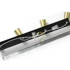 Lucande taklampe Angelina, 4 lyskilder, messing/gull| Spotter I Tak