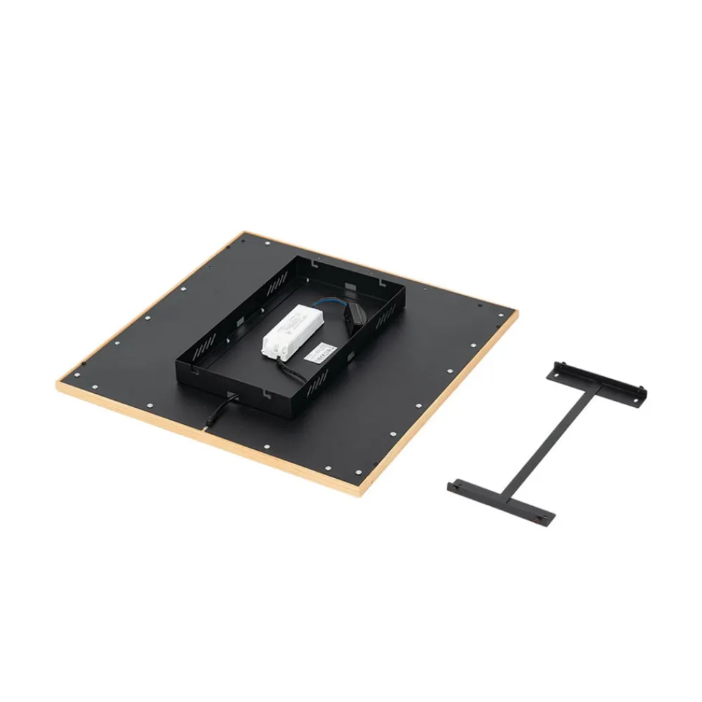 Lucande taklampe Joren, 52 cm, tre, CCT, fjernkontroll| Butikkbelysning|Design- Og Hotellbelysning