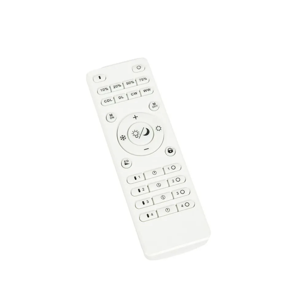 Lucande taklampe Joren, 52 cm, tre, CCT, fjernkontroll| Butikkbelysning|Design- Og Hotellbelysning