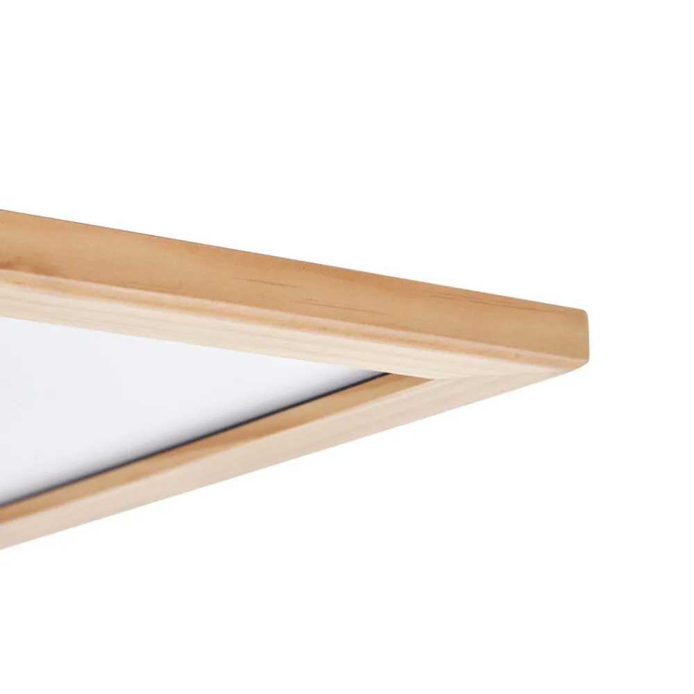 Lucande taklampe Joren, 42 cm, tre, CCT, fjernkontroll Clearance