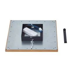 Lucande taklampe Joren, 42 cm, tre, CCT, fjernkontroll Clearance