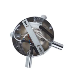 Lucande taklampe Kaelor, Ø 60 cm, kobberfarget, aluminium Discount