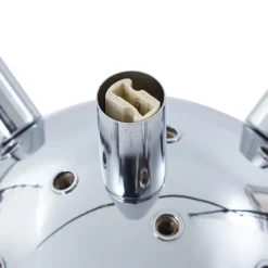 Lucande taklampe Kaelor, Ø 60 cm, kobberfarget, aluminium Discount