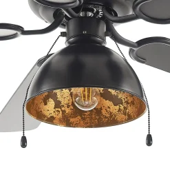 Lucande takvifte med lys Shamoian, stillegående, Ø 130 cm| Takvifter|Takvifter Med Lys Og Fjernkontroll