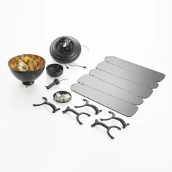 Lucande takvifte med lys Shamoian, stillegående, Ø 130 cm| Takvifter|Takvifter Med Lys Og Fjernkontroll