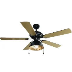 Lucande takvifte med lys Shamoian, stillegående, Ø 130 cm| Takvifter|Takvifter Med Lys Og Fjernkontroll