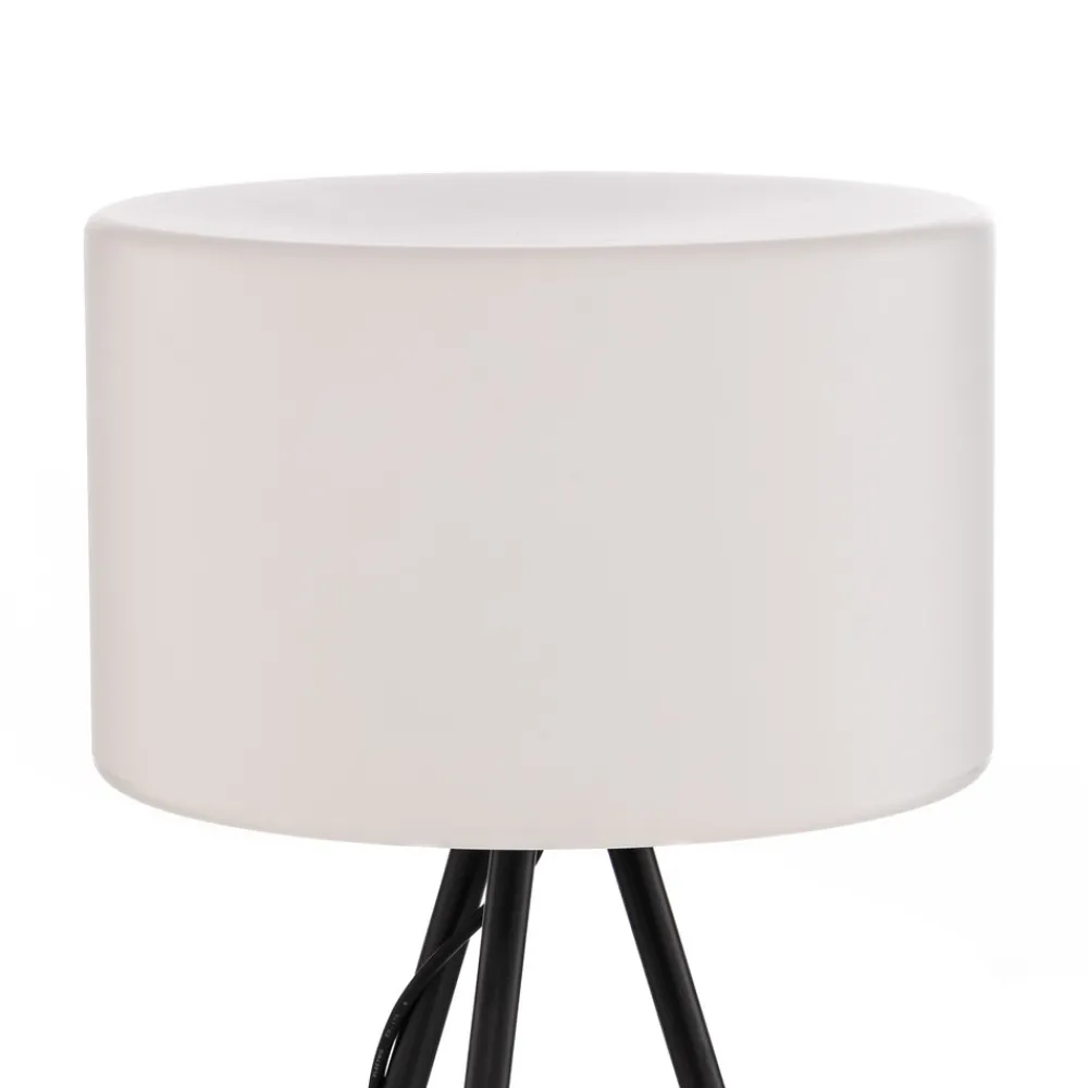 Lucande terrasselampe Jaimy, 130 cm, stativ, aluminium Clearance