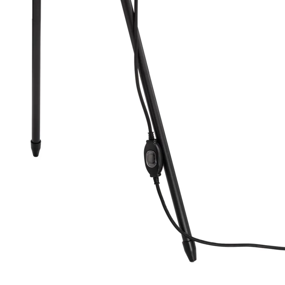 Lucande terrasselampe Jaimy, 130 cm, stativ, aluminium Clearance