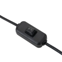 Lucande terrasselampe Marrin, svart, metall, Ø 46cm Outlet