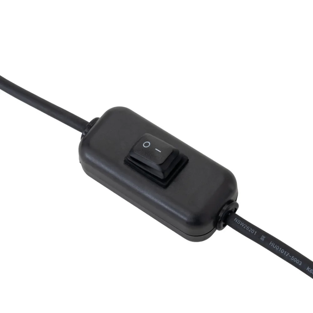 Lucande terrasselampe Marrin, svart, metall, Ø 46cm Outlet