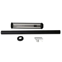 Lucande utelampe Alivaro, svart, 220 cm, E27, IP65 Discount