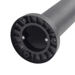 Lucande utelampe Elario, 222 cm, svart, aluminium Online