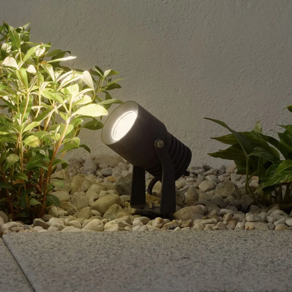Lucande utendørs LED-spot Jon, jordspyd, justerbar, IP65| Led-Utendørs|Utespotter