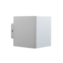 Lucande utendørs LED-vegglampe Aaron, hvit, IP54, opp/ned Discount