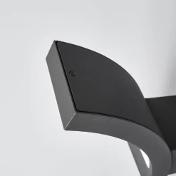 Lucande utendørs LED-vegglampe Juvia, 19 cm, antrasitt, IP54| Led-Utendørs|Vegglamper Utendørs