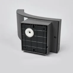 Lucande utendørs LED-vegglampe Juvia, 19 cm, antrasitt, IP54| Led-Utendørs|Vegglamper Utendørs