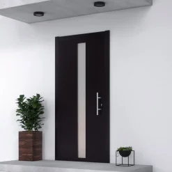 Lucande utendørs taklampe Kelissa, rund, svart| Taklamper Utendørs